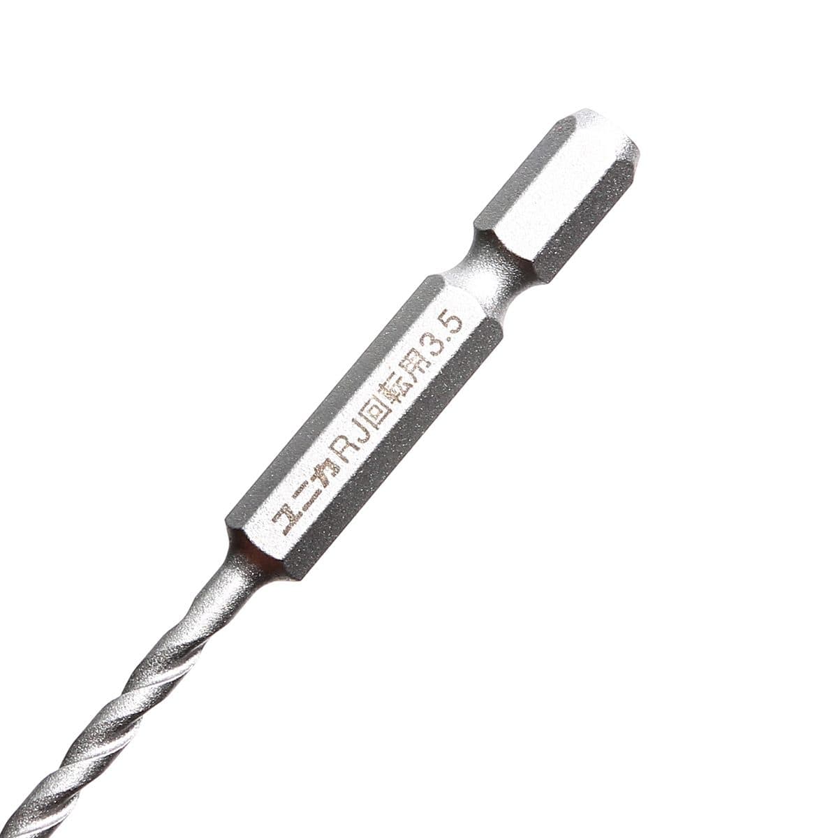 RJ 3.5X90 ดอกเจาะคอนกรีต ก้านHEX-IMPACT