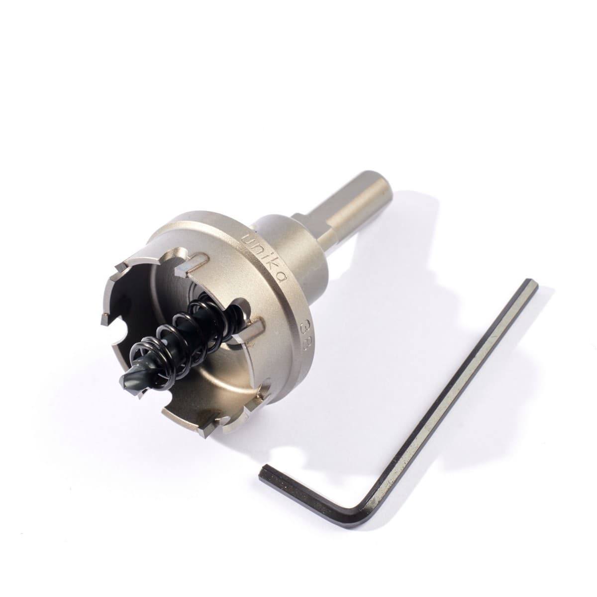 UNIKA ดอกโฮลซอร์ T.C.T ขนาด 38 มม. รุ่น MCS เจาะเหล็ก สแตนเลส อลูมิเนียม PVC เจาะเรียบ เสี้ยนน้อย (ยูนิก้า)