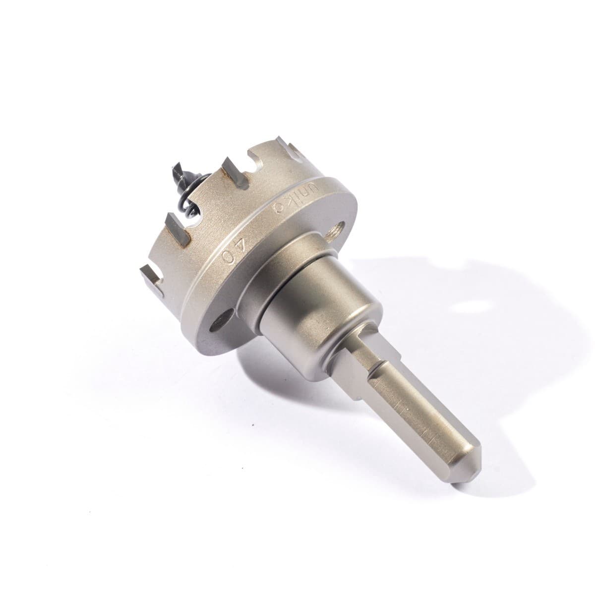 UNIKA ดอกโฮลซอร์ T.C.T ขนาด 40 มม. รุ่น MCS เจาะเหล็ก สแตนเลส อลูมิเนียม PVC เจาะเรียบ เสี้ยนน้อย (ยูนิก้า)