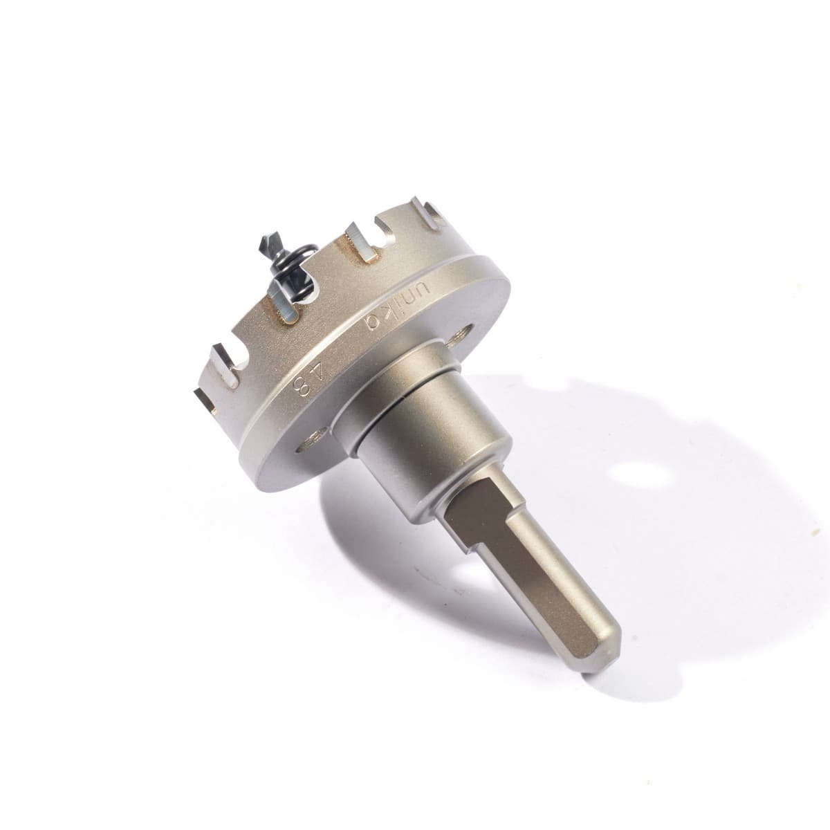 UNIKA ดอกโฮลซอร์ T.C.T ขนาด 48 มม. รุ่น MCS เจาะเหล็ก สแตนเลส อลูมิเนียม PVC เจาะเรียบ เสี้ยนน้อย (ยูนิก้า)