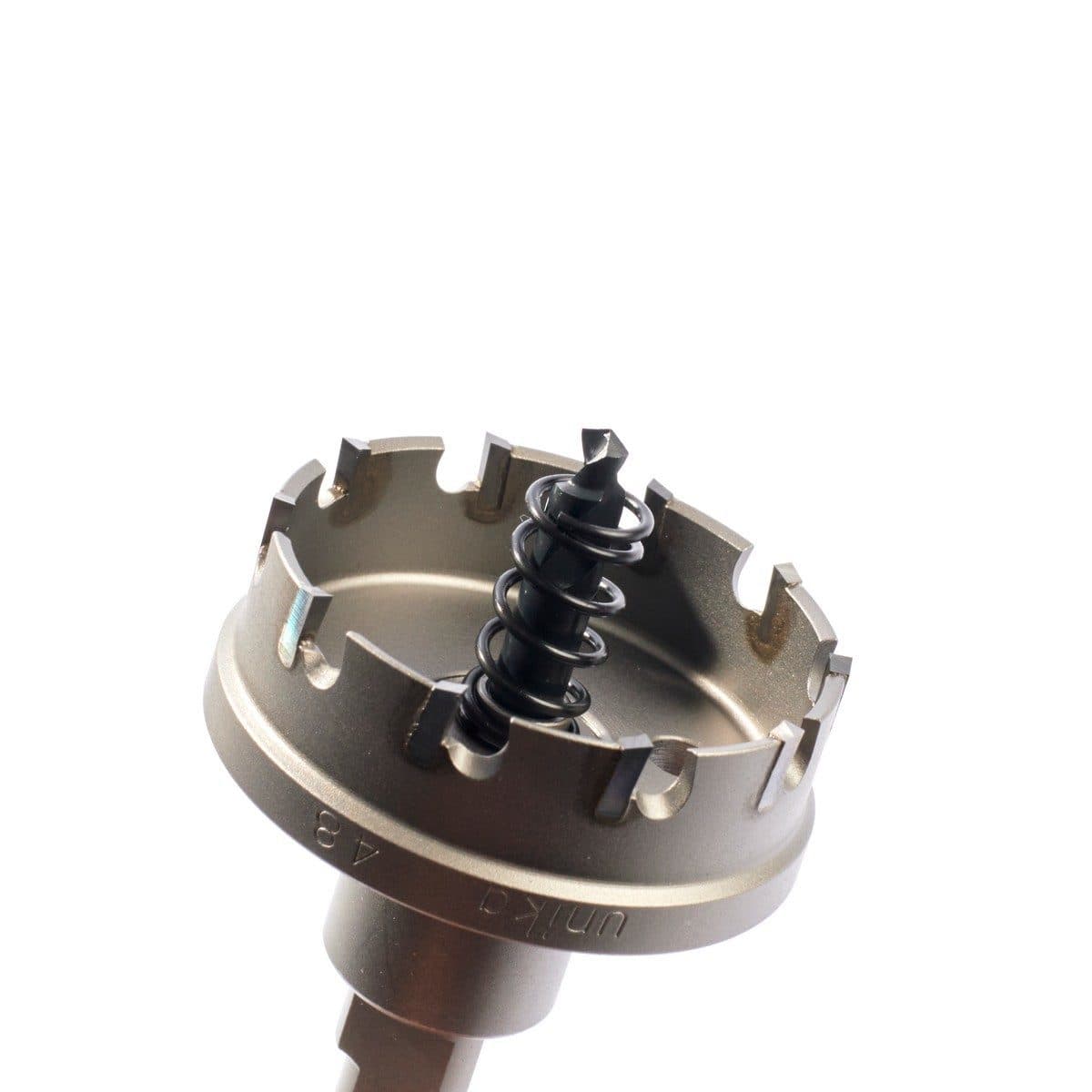 UNIKA ดอกโฮลซอร์ T.C.T ขนาด 48 มม. รุ่น MCS เจาะเหล็ก สแตนเลส อลูมิเนียม PVC เจาะเรียบ เสี้ยนน้อย (ยูนิก้า)