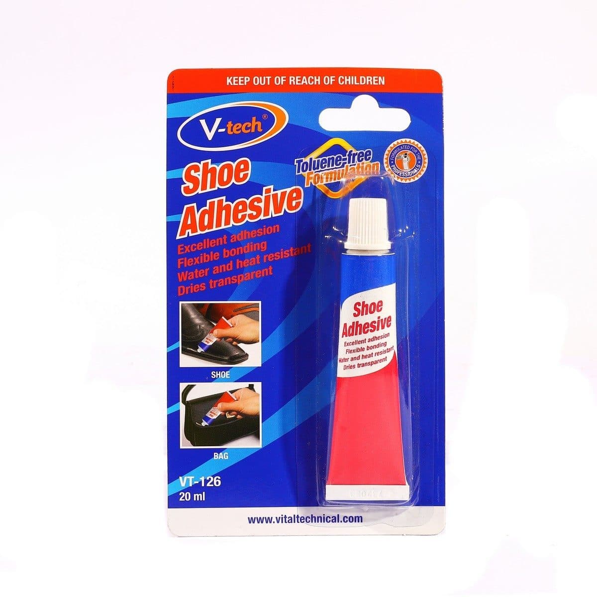 VT-126 กาวสำหรับติดรองเท้า(สีใส)20ML