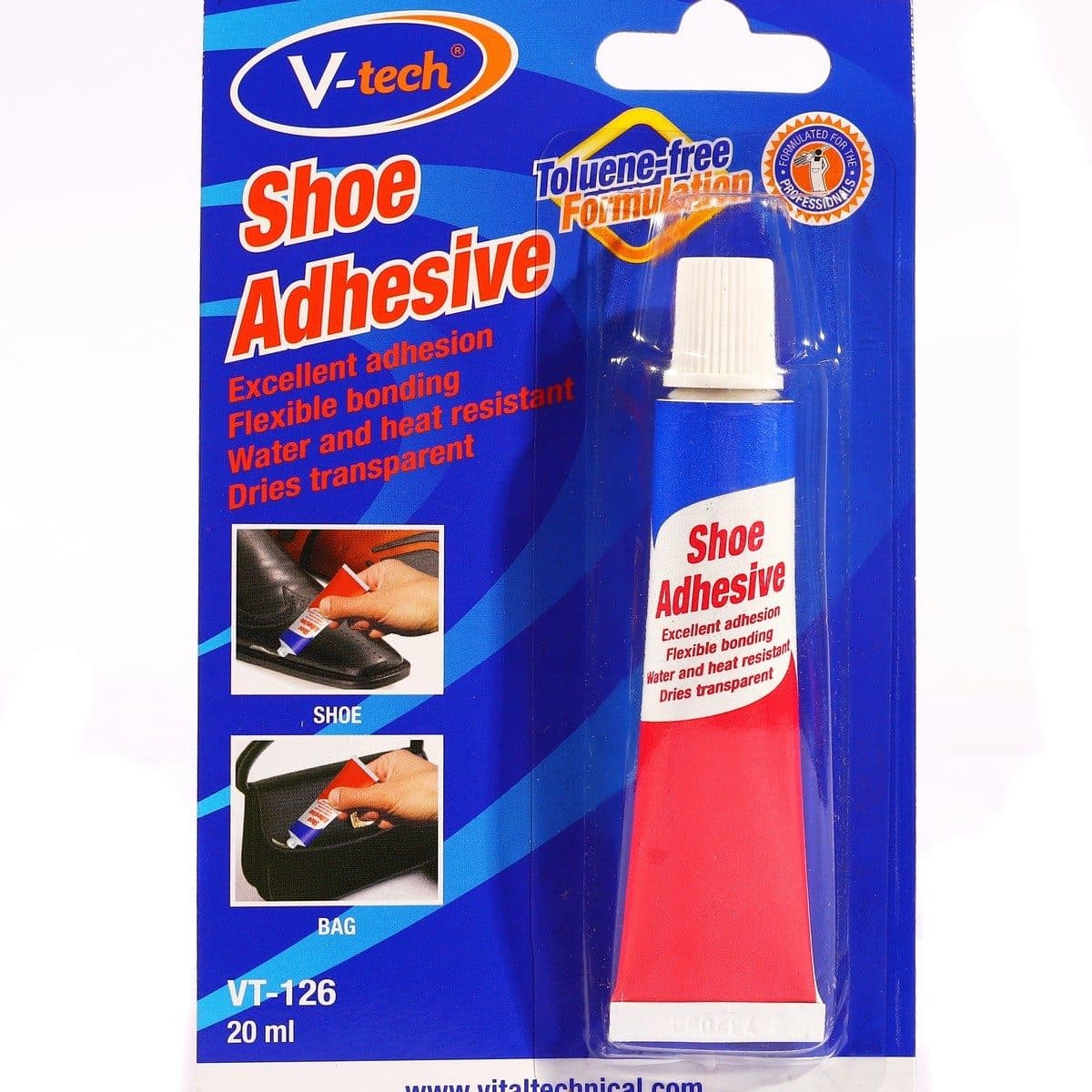 VT-126 กาวสำหรับติดรองเท้า(สีใส)20ML