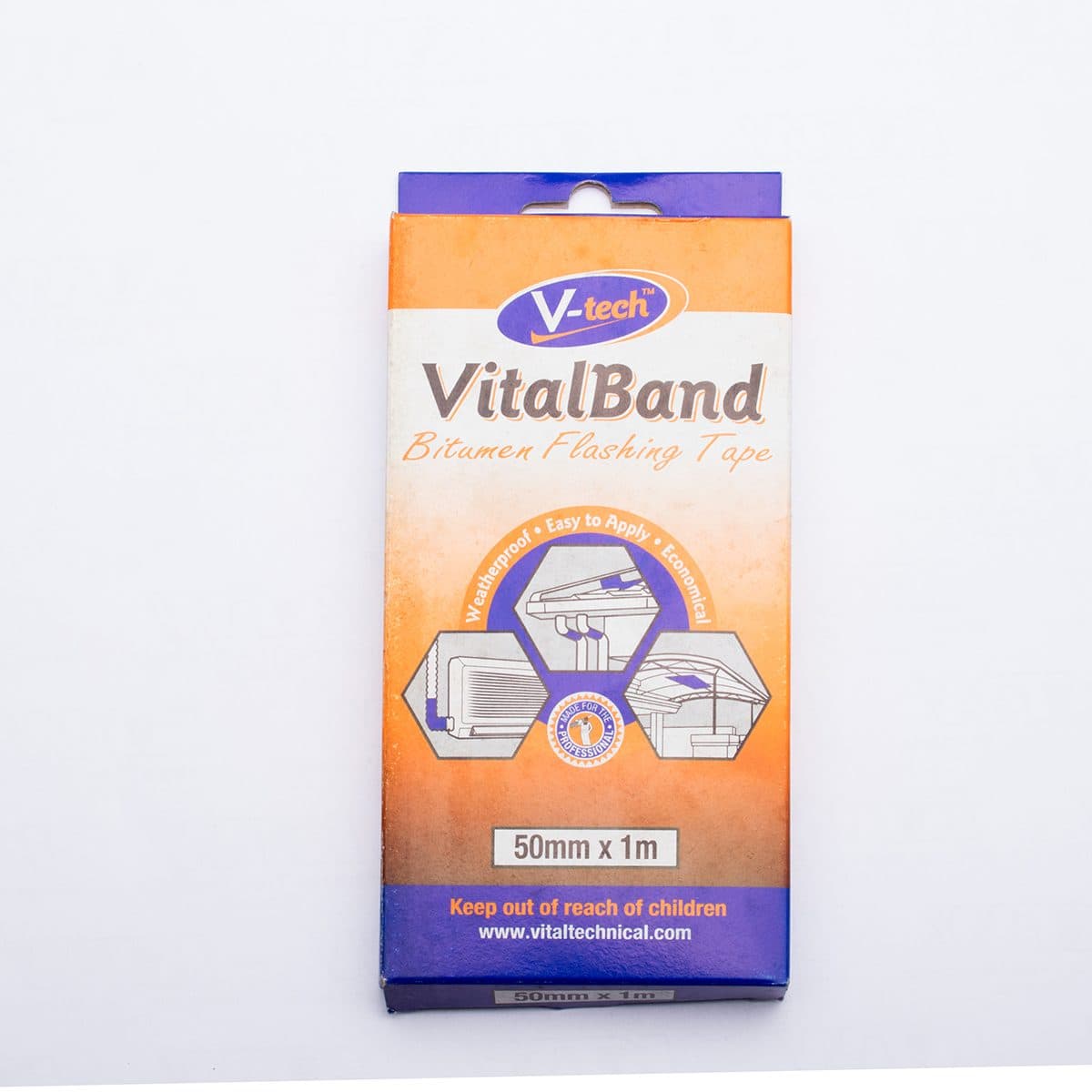 VT-420501 เทปบิทูเมนกันรั่วซึม50มิลX1 ม.