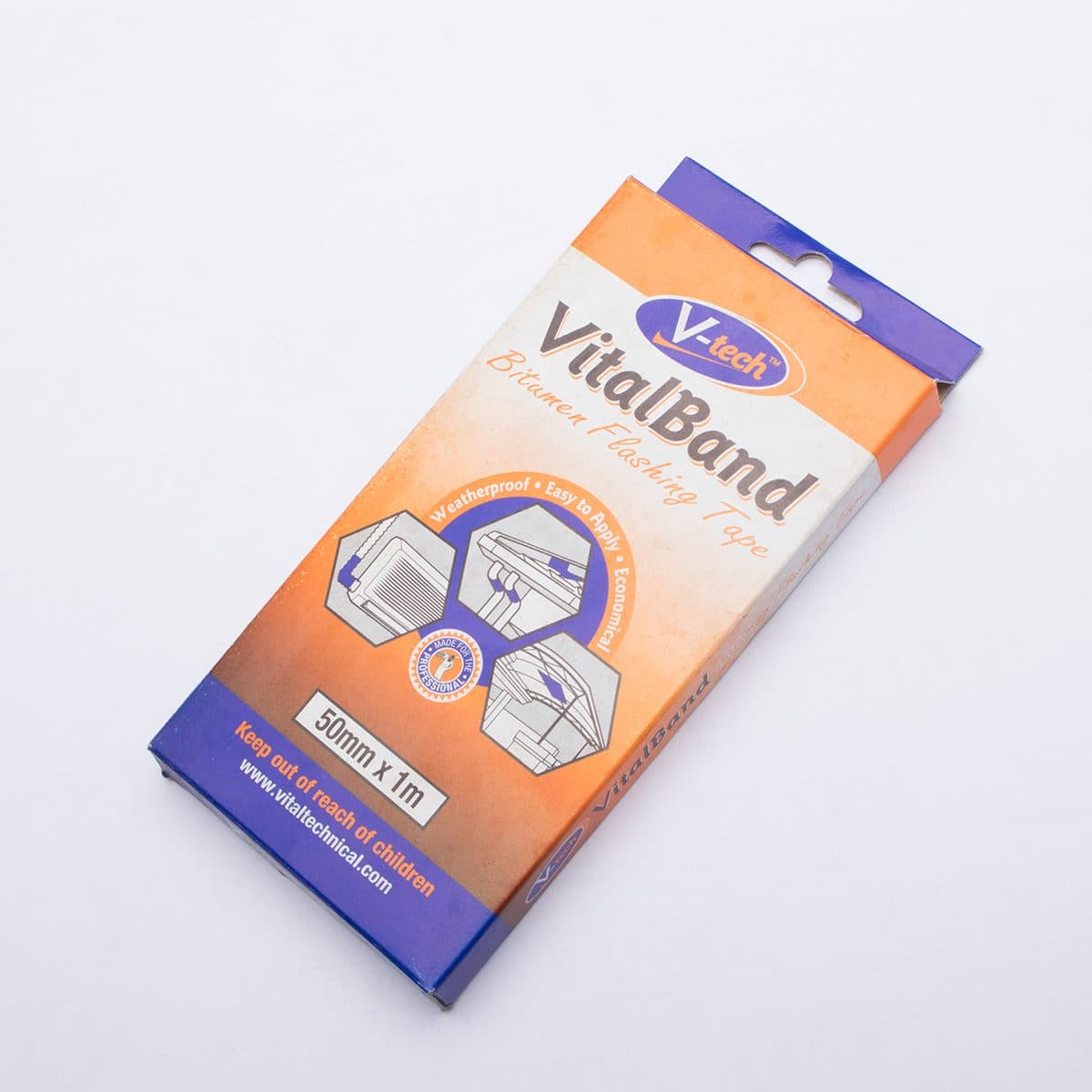 VT-420501 เทปบิทูเมนกันรั่วซึม50มิลX1 ม.