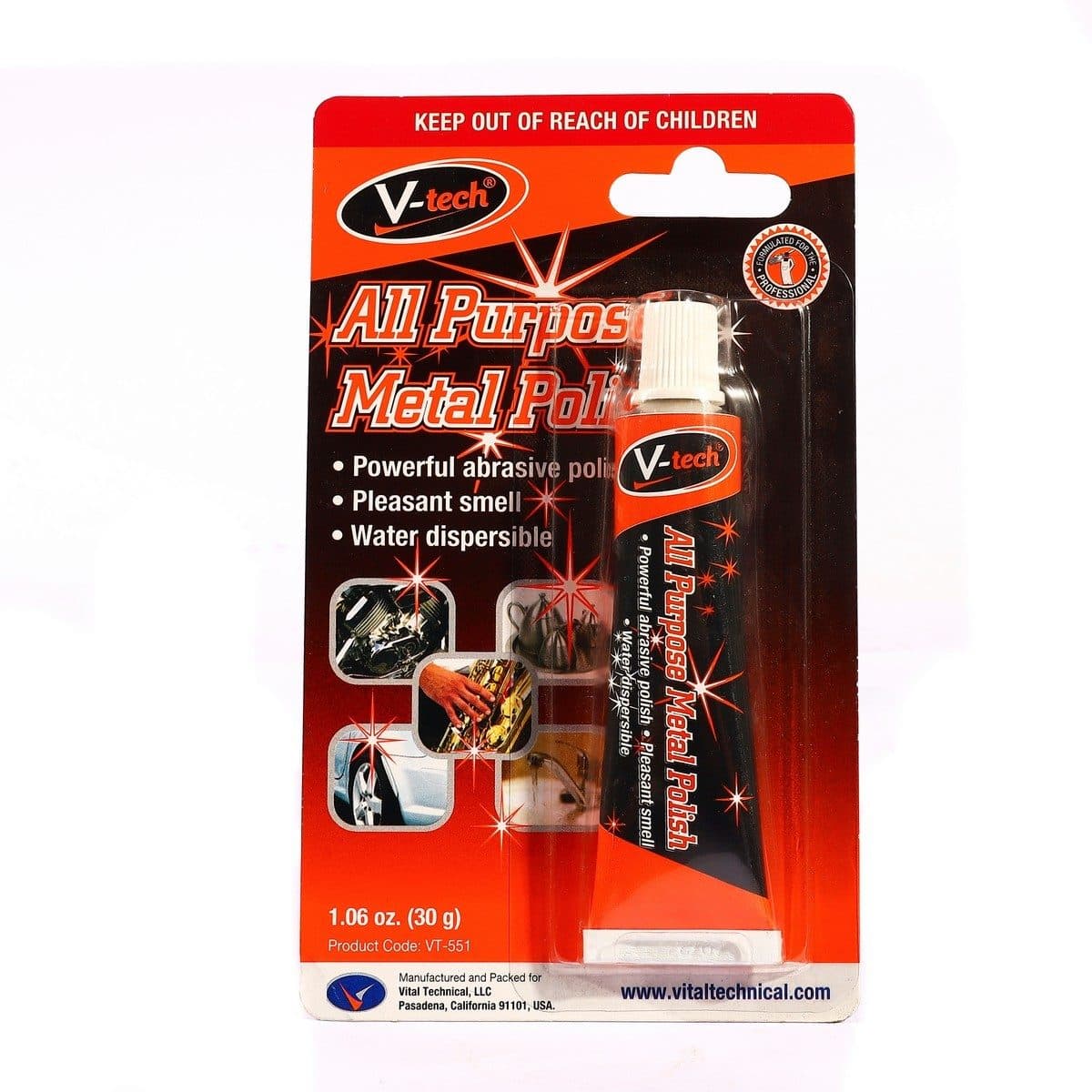 VT-551 ขัด/ทำความสะอาดโลหะ 30G