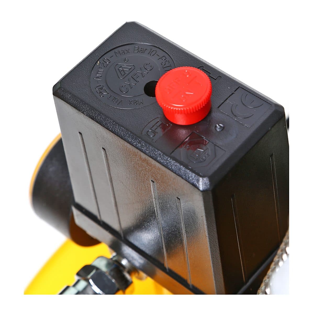 ปั๊มลมออยล์ฟรี  แวลู (VALU) รุ่น VFS5501-24 ปั๊มลมแบบไร้น้ำมัน (OIL FREE) กำลังมอเตอร์ 0.7 แรงม้า (500 วัตต์) ขนาดถังลม 24 ลิตร แรงดัน 8 บาร