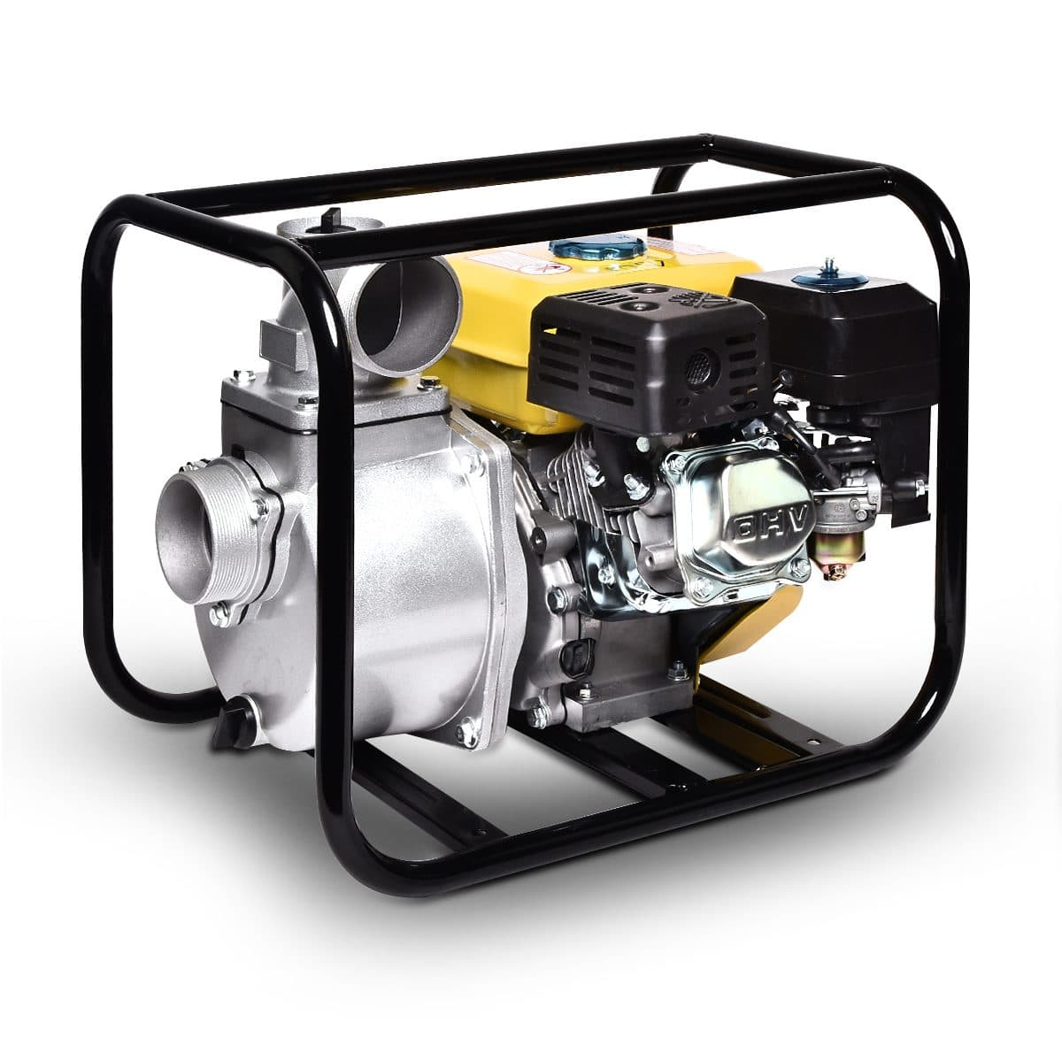 VALU ปั๊มน้ำเครื่องยนต์เบนซิน 6.5 แรงม้า รุ่น VL30CX ขนาดท่อ 3 นิ้ว สูบเดียว 4 จังหวะ สูบน้ำลึกสุด 7 เมตร (แวลู)