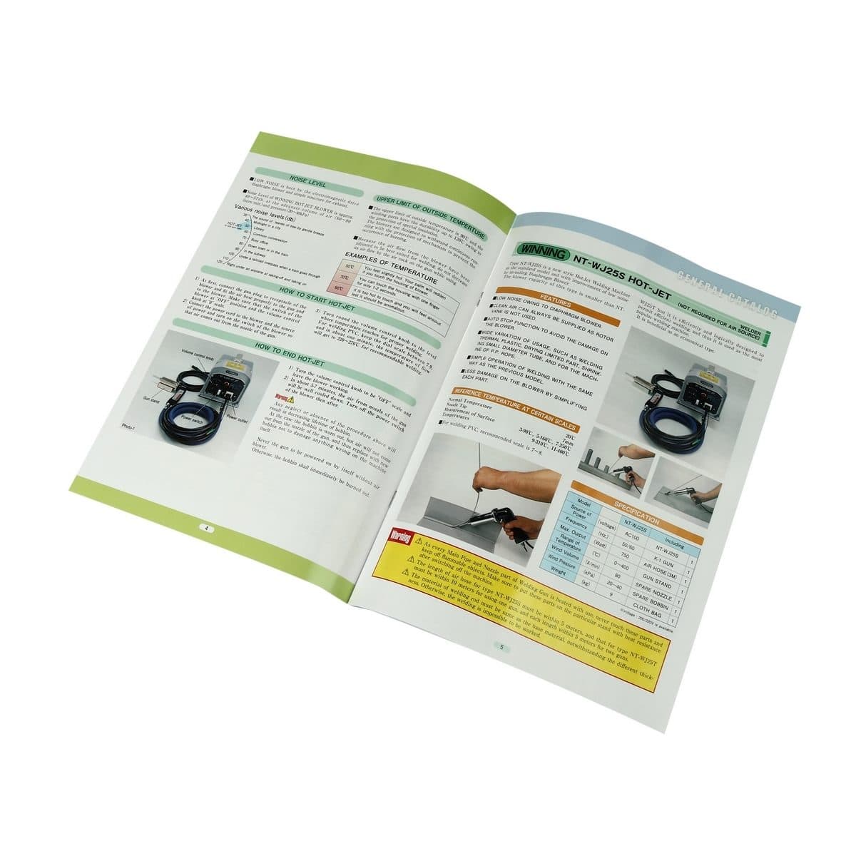 เครื่องเชื่อมพลาสติก NT-WJ25S-II (SINGLE