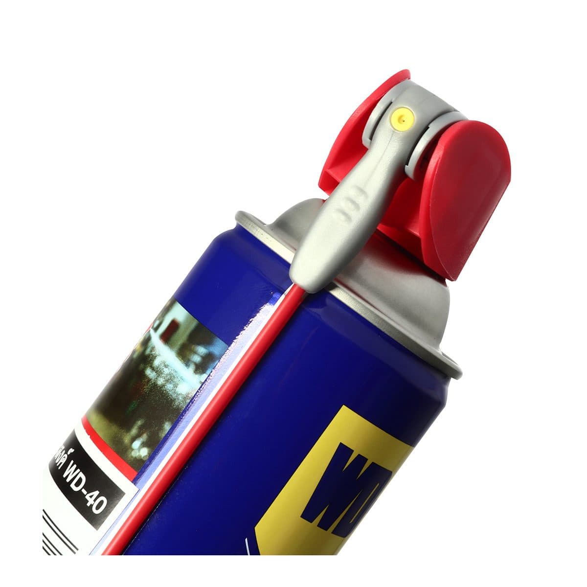WD-40 น้ำมันอเนกประสงค์ ดับบลิวดี สี่สิบ หัวฉีดอัจฉริยะ Smart Straw ขนาด 382 มิลลิลิตร หล่อลื่น คลายติดขัด ไล่ความชื่น ทำความสะอาด ป้องกันสน
