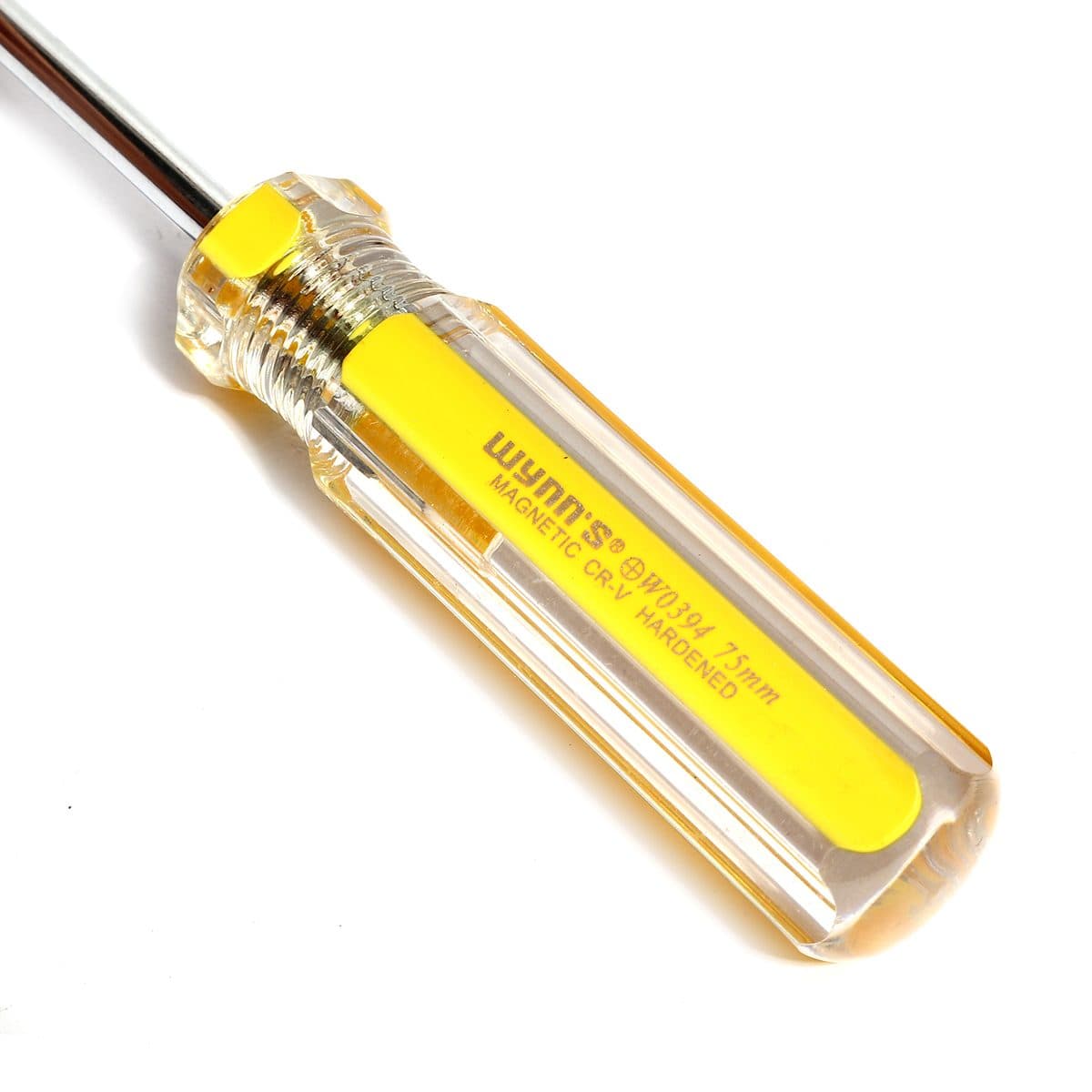 ไขควงแกน 5X75MM 3" ปากแฉก ด้ามทูโทน (+)