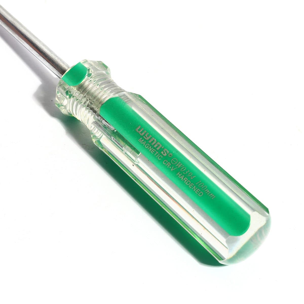 ไขควงแกน 5X100MM 4" ปากแบน ด้ามทูโทน (-)