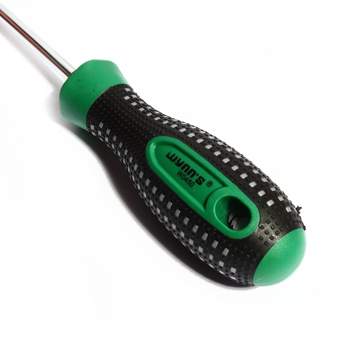 ไขควงแกน 6X100MM 4" ปากแบน ด้ามยาง (-)