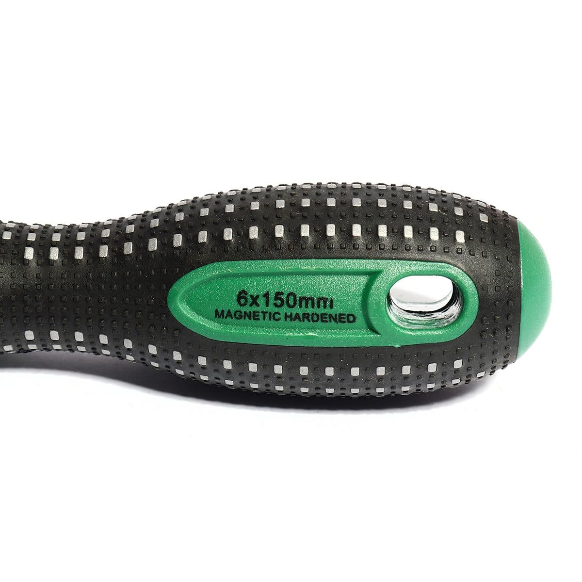 ไขควงแกน 6X150MM 6" ปากแบน ด้ามยาง (-)