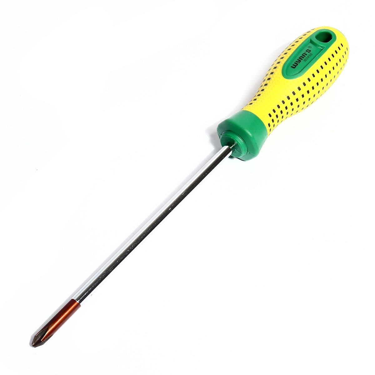 ไขควงแกน 6X150MM 6" ปากแฉก ด้ามยาง (+)