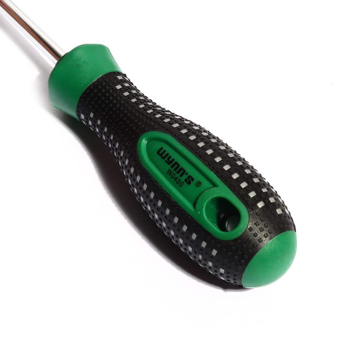 ไขควงแกน 6X200MM 8" ปากแบน ด้ามยาง (-)