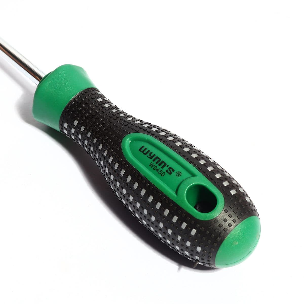 ไขควงแกน 6X250MM 10" ปากแบน ด้ามยาง (-)