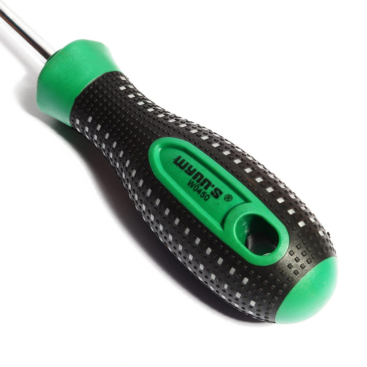 ไขควงแกน 6X300MM 12" ปากแบน ด้ามยาง (-)