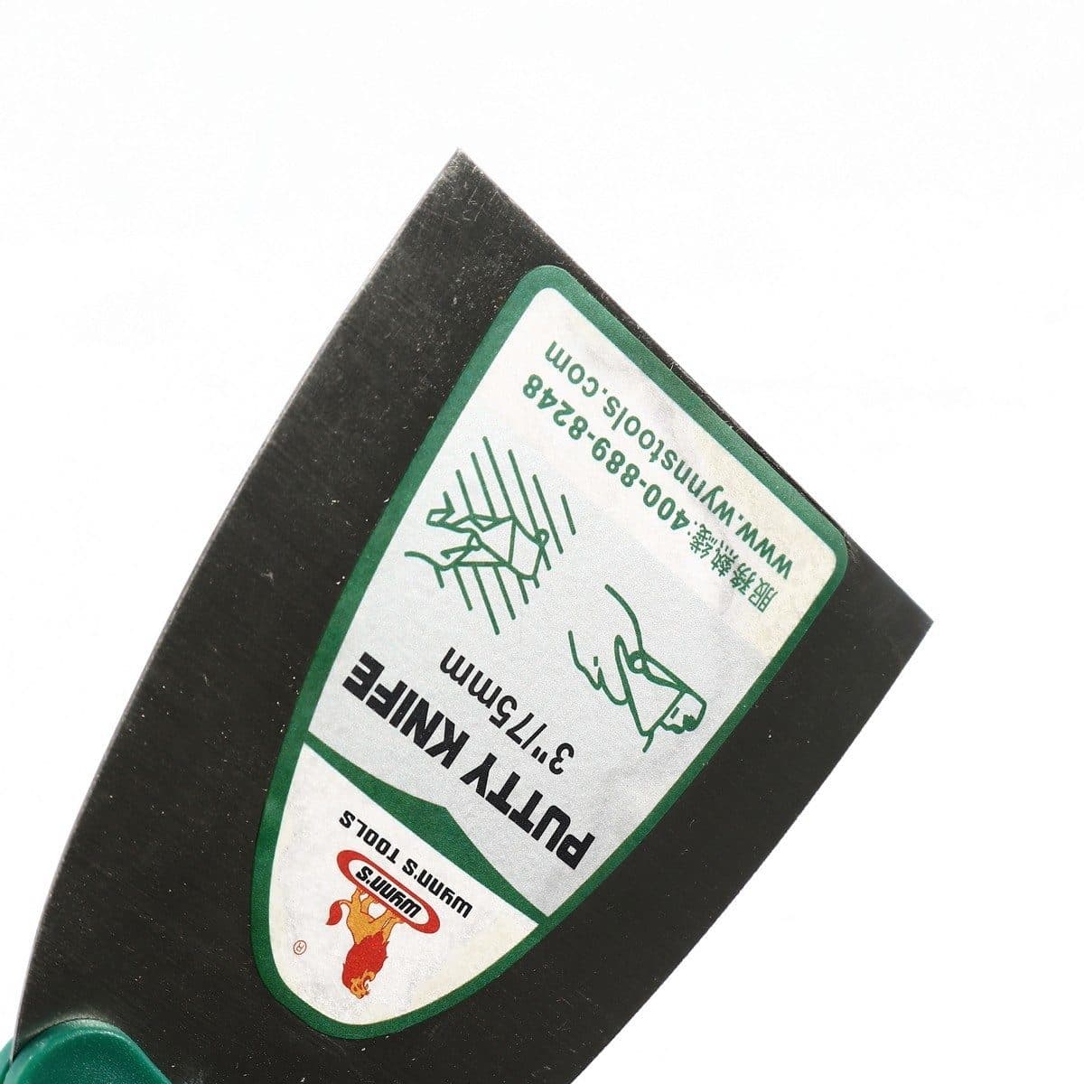 W0625E เกียงโป้วสีด้ามพลาสติก 3"