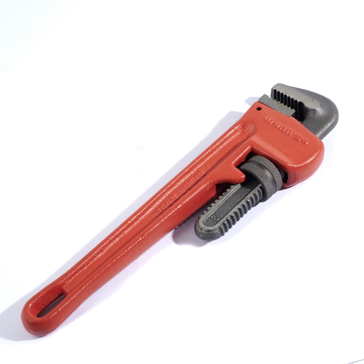 W300B ประแจจับแป๊ปขาเดี่ยว 12" ด้ามแดง