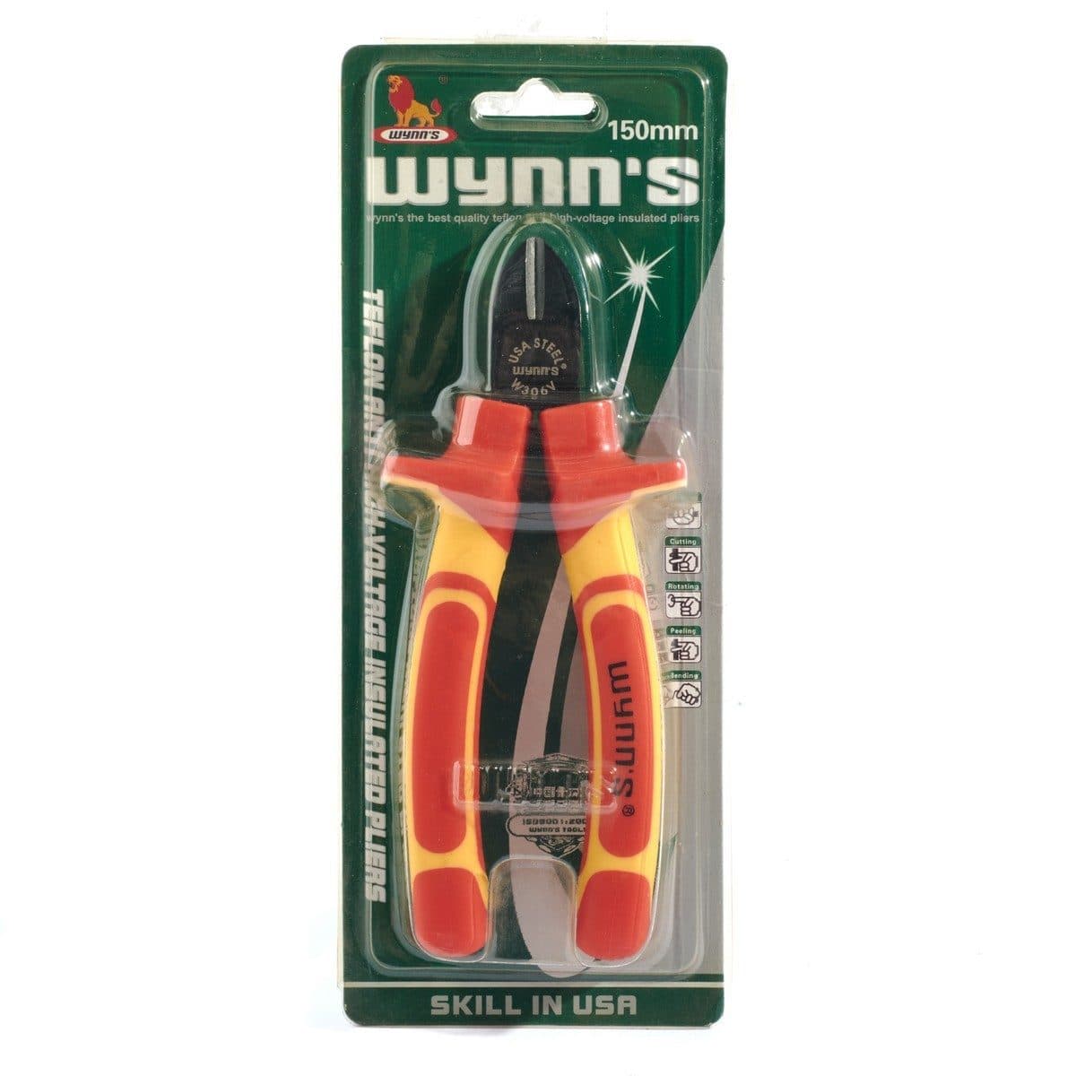 W306V คีมปากตัดไฟฟ้าแรงดันสูง 6"