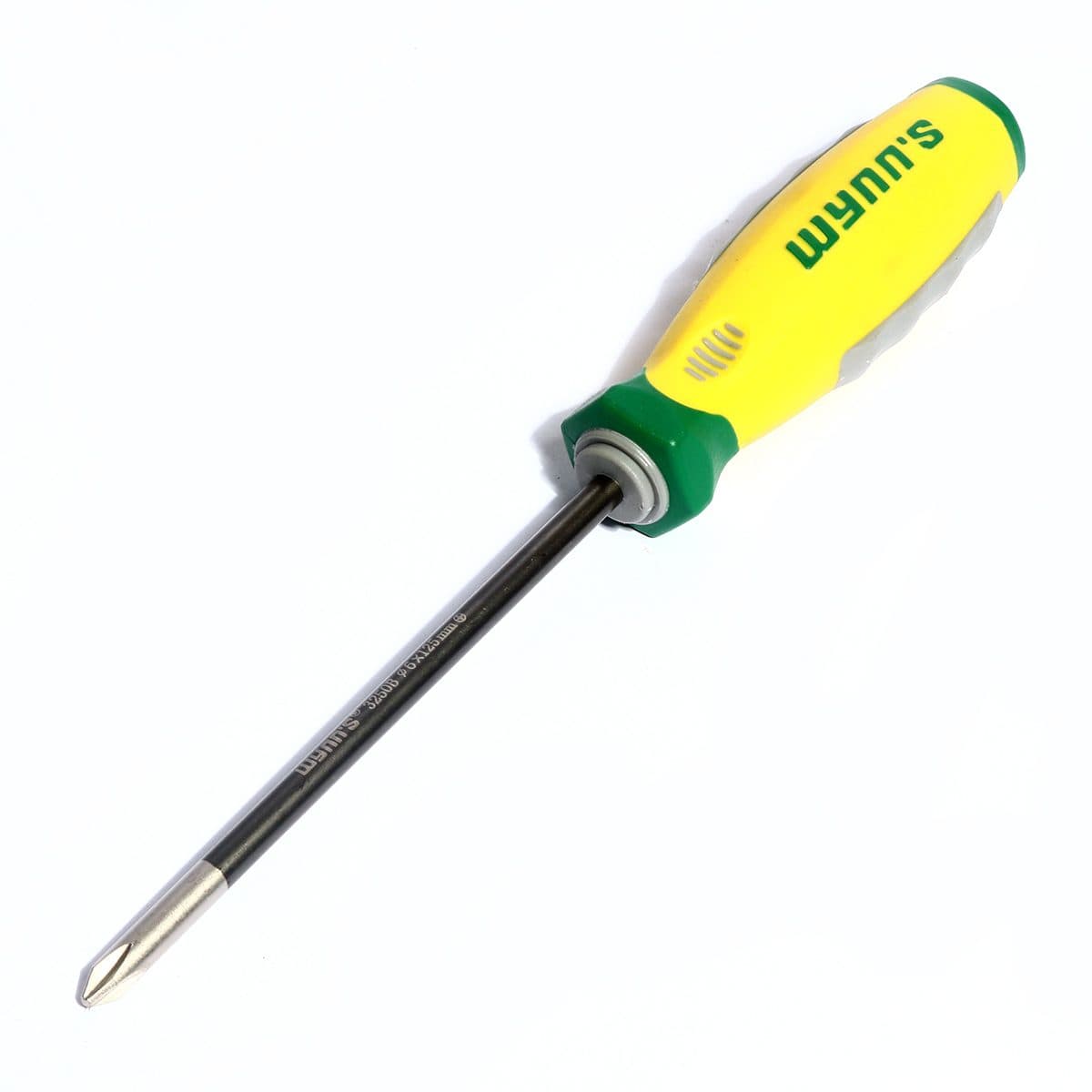 ไขควงแกน 6X125MM 5" ปลายเเฉก ด้ามยาง (+)