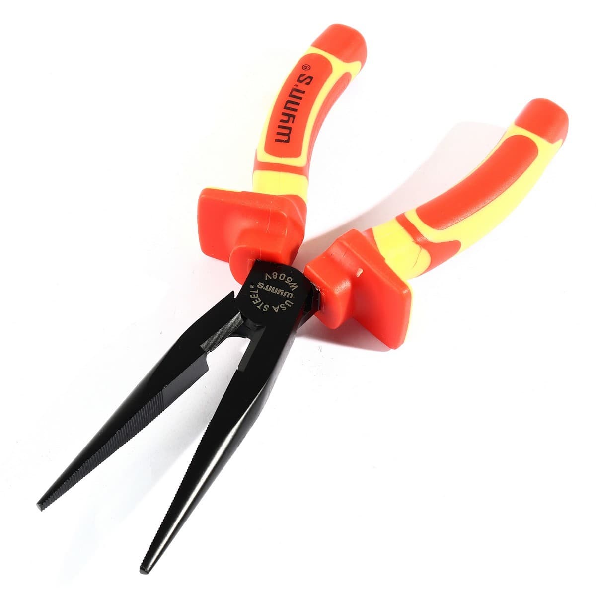 W508V คีมปากแหลมไฟฟ้าแรงดันสูง 8"