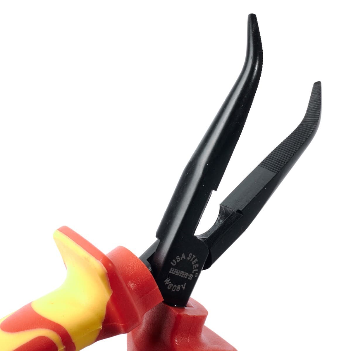 W608V คีมปากแบนไฟฟ้าแรงดันสูง 8 1/2"