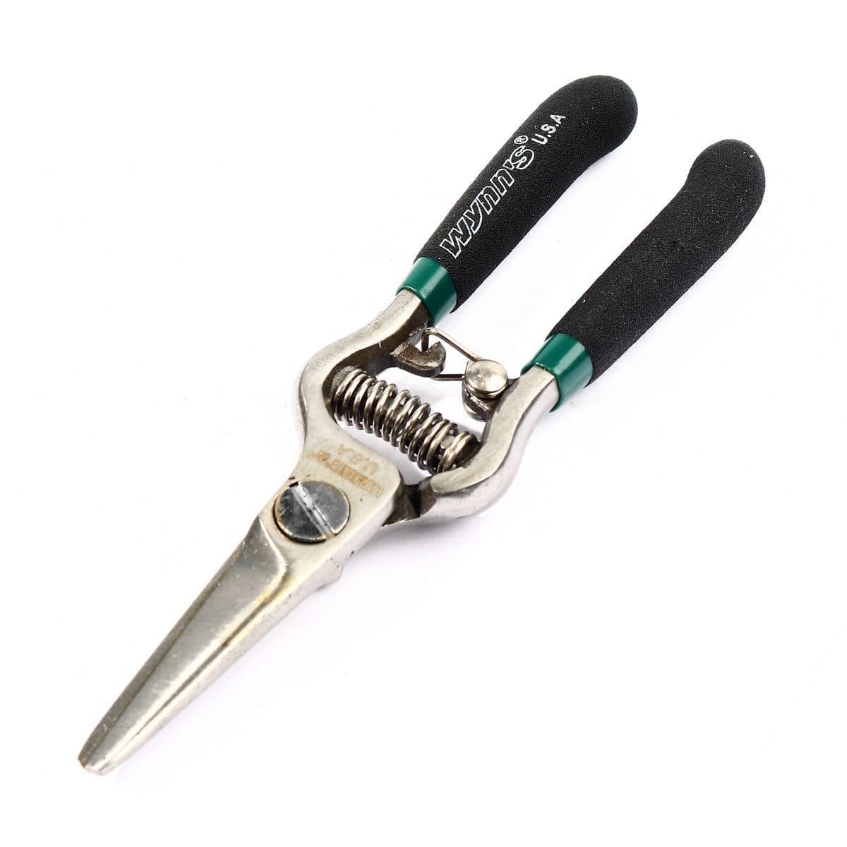 กรรไกรตัดกิ่ง ปากตรง แบบสปริง 6 นิ้ว