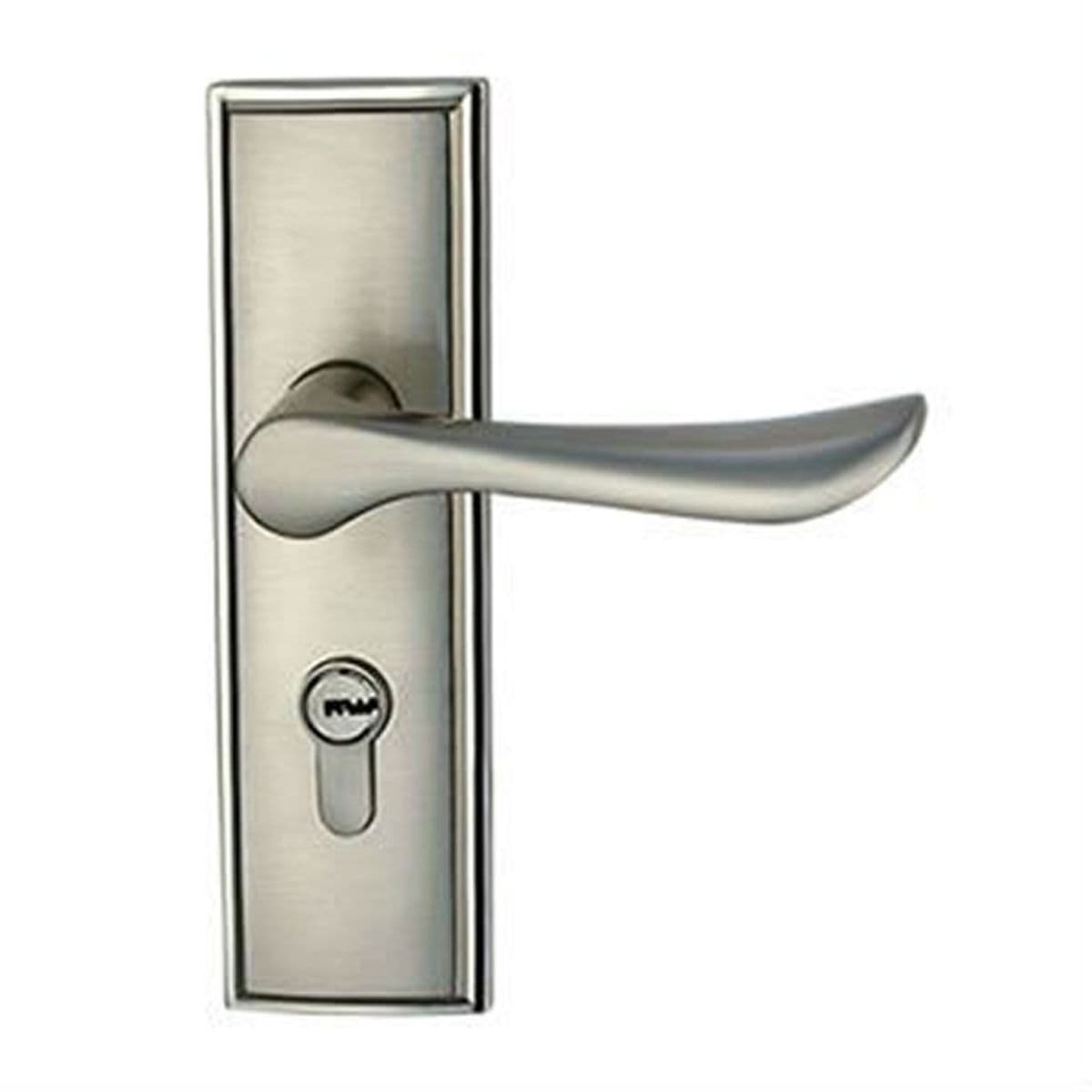 มือจับก้านโยกทรงเหลี่ยมก้านเกลียวสีเงิน