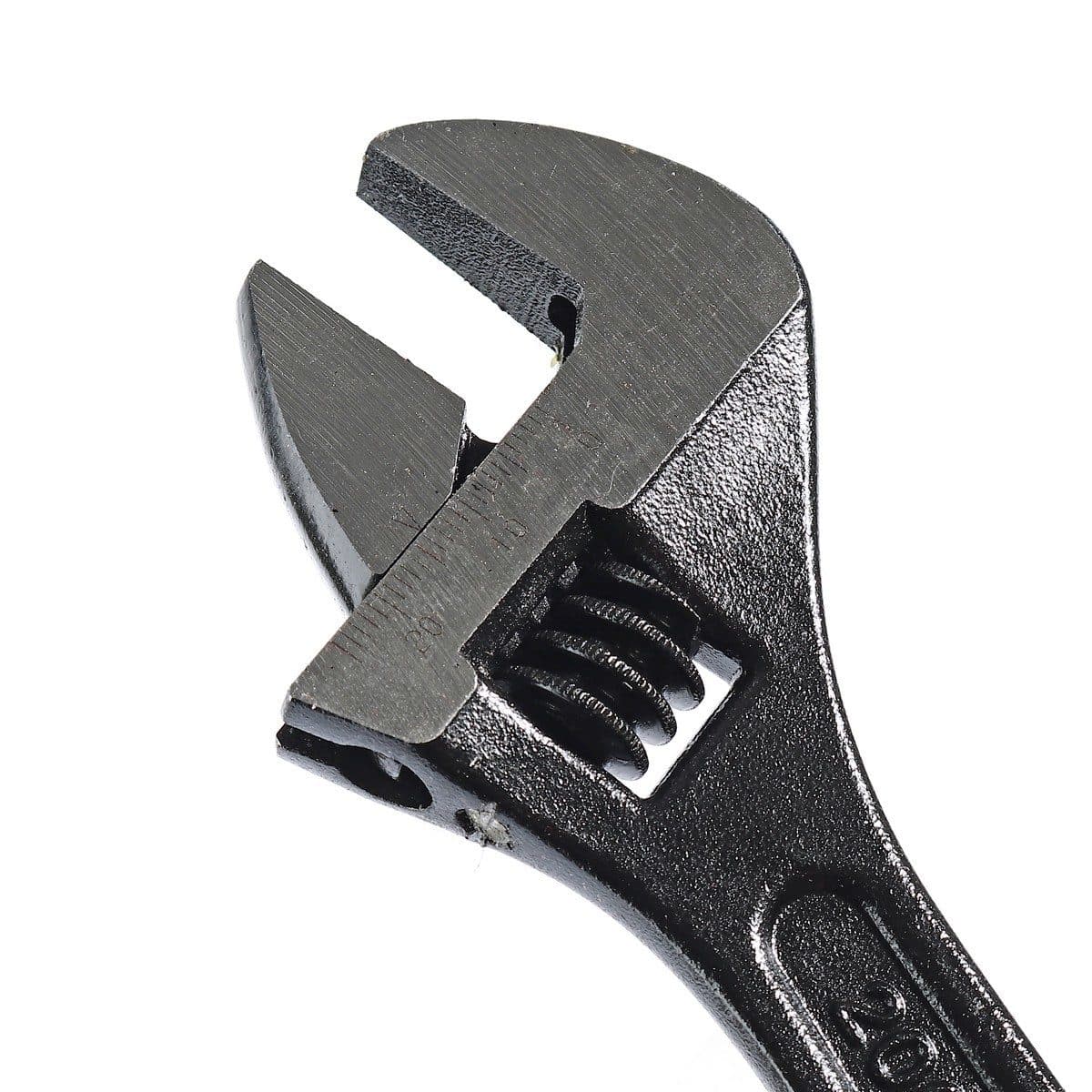 WNS200A ประแจเลื่อนพ่นสีดำ 8"